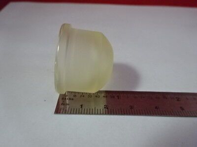 ZERODUR DOME CUP GLASS RLG OPTICAL MIL SPEC PRO OPTICS AS PICTURED &R7-A-15