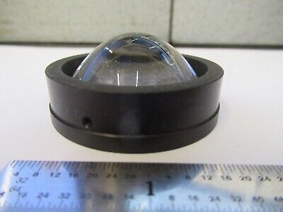 UNKNOWN LARGE ILLUMINATOR CONVEX LENS OPTICS MICROSCOPE PART AS PICTURED A9-A-37