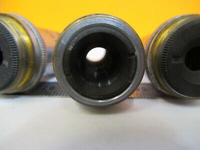 AO AMERICAN OPTICS OBJECTIVE SPENCER LOT MICROSCOPE PART AS PICTURED &8y-a-102