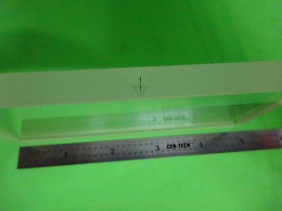 OPTICAL COATED RECTANGULAR WINDOW LASER OPTICS AS IS BIN#36-FT-11