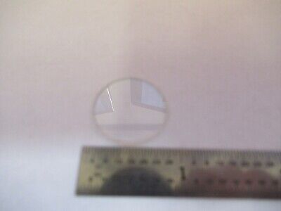 OPTICAL RETICLE GRATICULE RARE SHAPE SAMPLE MEASURING OPTICS AS PICTURED 27-B-18