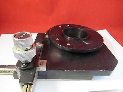 WILD M20 SWISS STAGE TABLE ROTABLE MICROSCOPE PART AS PICTURED &13-A-19