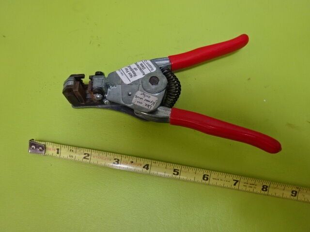 FOR PARTS CABLE STRIPPER TOOL [rusty] AS IS #TA-3-12