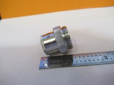 ROLYN GERMANY 5X OBJECTIVE LENS MICROSCOPE PART OPTICS AS PICTURED &85-B-93