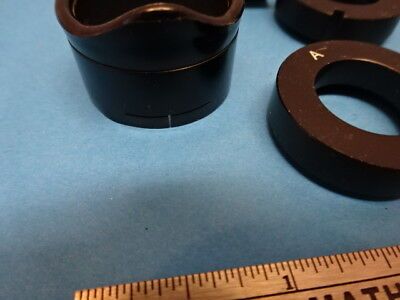 LOT OF ACCESSORIES for MICROSCOPE PARTS AS IS &90-A-22