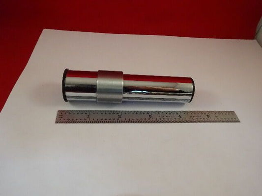 LARGE LONG 3X PROJECTION EYEPIECE LENS MICROSCOPE PART OPTICS AS IS &33-A-54