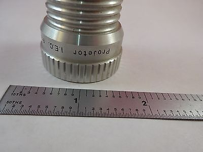 MICROSCOPE PART LENS I.E.C. PROJECTOR GERMANY 50mm F 1.6 OPTICS AS IS BN#K9-B-07