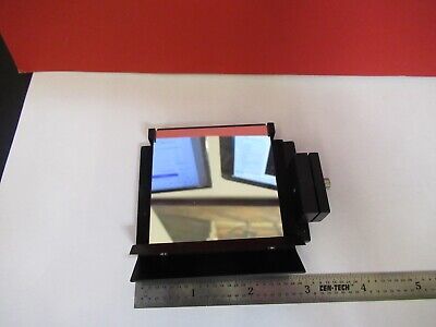 OLYMPUS JAPAN FLAT MIRROR OPTICS ILLUMINA MICROSCOPE PART AS PICTURED &3-FT-X13