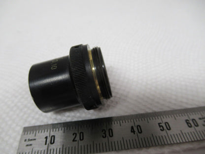 WILD HEERBRUGG SWISS M11 OBJECTIVE 4X LENS MICROSCOPE PART AS PICTURED W1-A-86