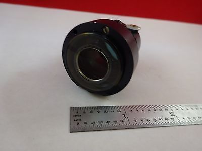 MICROSCOPE PART LENS of LEITZ VERTICAL ILLUMINATOR OPTICS AS IS BIN#M3-B-32