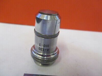 LEITZ WEZTLAR 100X OBJECTIVE LENS MICROSCOPE PART OPTICS AS PICTURED &93-A-11