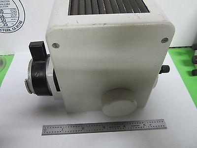 MICROSCOPE PART LEITZ GERMANY LAMP HOUSING ILLUMINATOR OPTICS AS IS BIN#P3-01