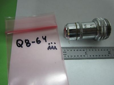 MICROSCOPE PART OBJECTIVE WOLFE WETZLAR GERMANY 45X OPTICS AS IS BIN#Q8-64