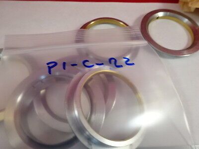 MICROSCOPE PART LOT BRASS RINGS  #P1-C-22