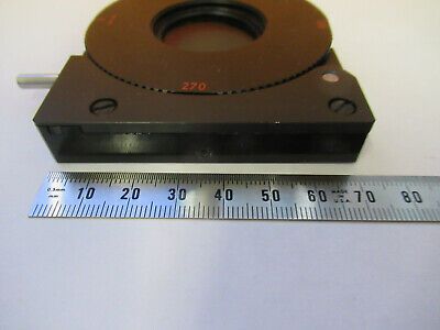 LEICA DMRE GERMANY POL POLARIZER ANALYZER MICROSCOPE PART AS PICTURED P5-B-07