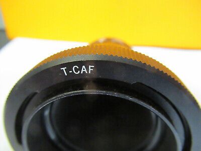 T-MOUNT CAMERA ADAPTER OCULAR TO T-CAF MICROSCOPE PART AS PICTURED &F1-A-51