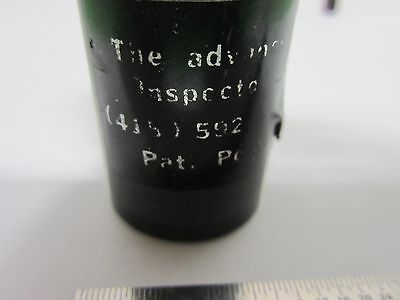 OPTISCHE WEIRD INSPECTION LENS METROLOGY OPTICS BIN#F5-R-14