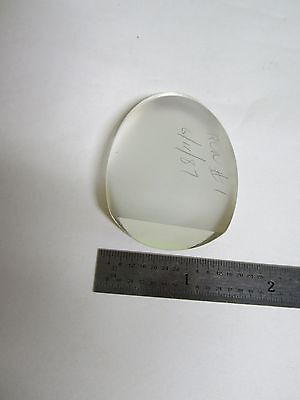 OPTICAL TOMBSTONE MIRROR [it has a speck on surface] LASER OPTICS BIN#43-07