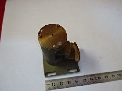 VICKERS ENGLAND BRASS STAGE MECHANISM MICROSCOPE PART AS IS &99-09