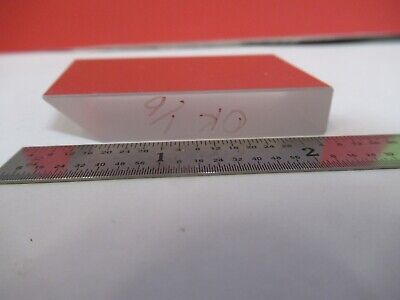 FOR PARTS OPTICAL FLAT MIRROR THICK GLASS scratches OPTICS AS PICTURED #Q1-A-45