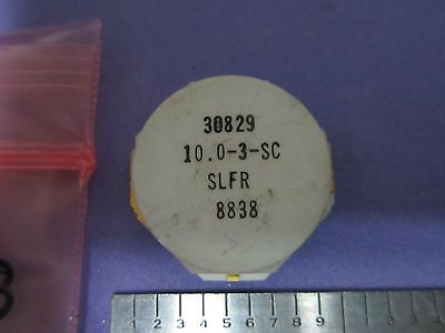 VINTAGE BENDIX FLATPACK CERAMIC QUARTZ RESONATOR 10 MHz SC cut UNGETESTET BIN#11