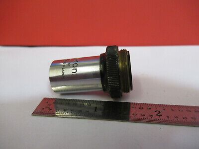 NIKON JAPAN OPTICS 40X OBJECTIVE LENS MICROSCOPE PART AS PICTURED &4B-A-69