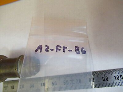 ANTIQUE LEITZ GERMANY OBJECTIVE "7" LENS MICROSCOPE PART AS PICTURED &A2-FT-86