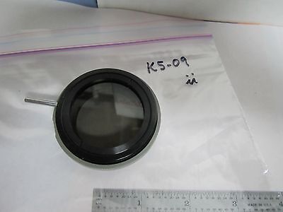 MICROSCOPE POLARIZER SZ-PO OLYMPUS JAPAN OPTICS AS IS BIN#K5-09