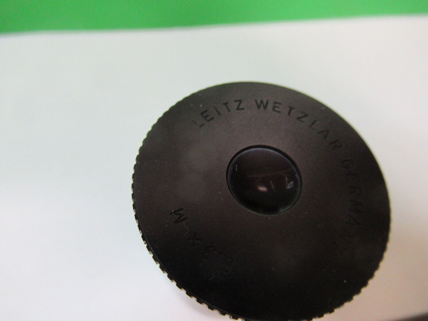 leitz wetzlar pol eyepiece 6.3x m  MICROSCOPE PART AS PICTURED R2-A-06