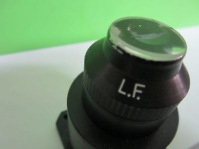 MICROSCOPE SUBSTAGE CONDENSER POLYVAR REICHERT LEICA [chip on edge] BIN#S6-40