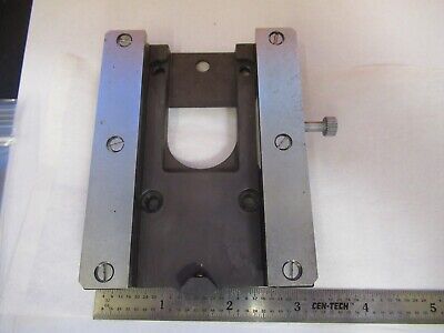 LEITZ ORTHOPLAN NOSEPIECE RAIL DOVETAIL MICROSCOPE PART AS PICTURED &11-B-107