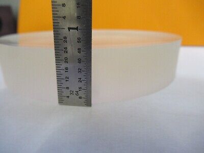 OPTICAL LARGE LENS DULL POLISHED PLANO CONCAVE GLASS OPTICS as pictured &8M-A-94