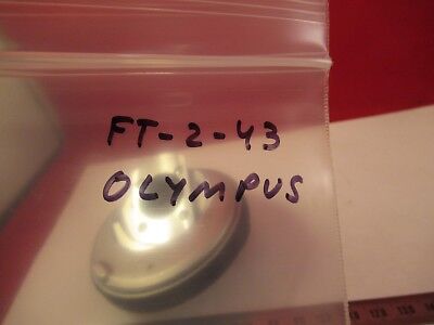 OLYMPUS JAPAN NOSEPIECE MICROSCOPE PART OPTICS AS PICTURED &FT-2-43