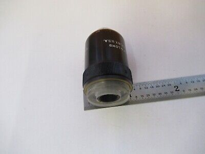 BAUSCH LOMB OBJECTIVE 40X /215mm OPTICS MICROSCOPE PART AS PICTURED &G1-A-58