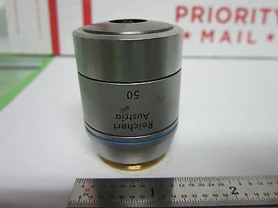 MICROSCOPE LEICA REICHERT POLYVAR OBJECTIVE FLUOR EPI 50X INFINITY  BIN#F1-V-41