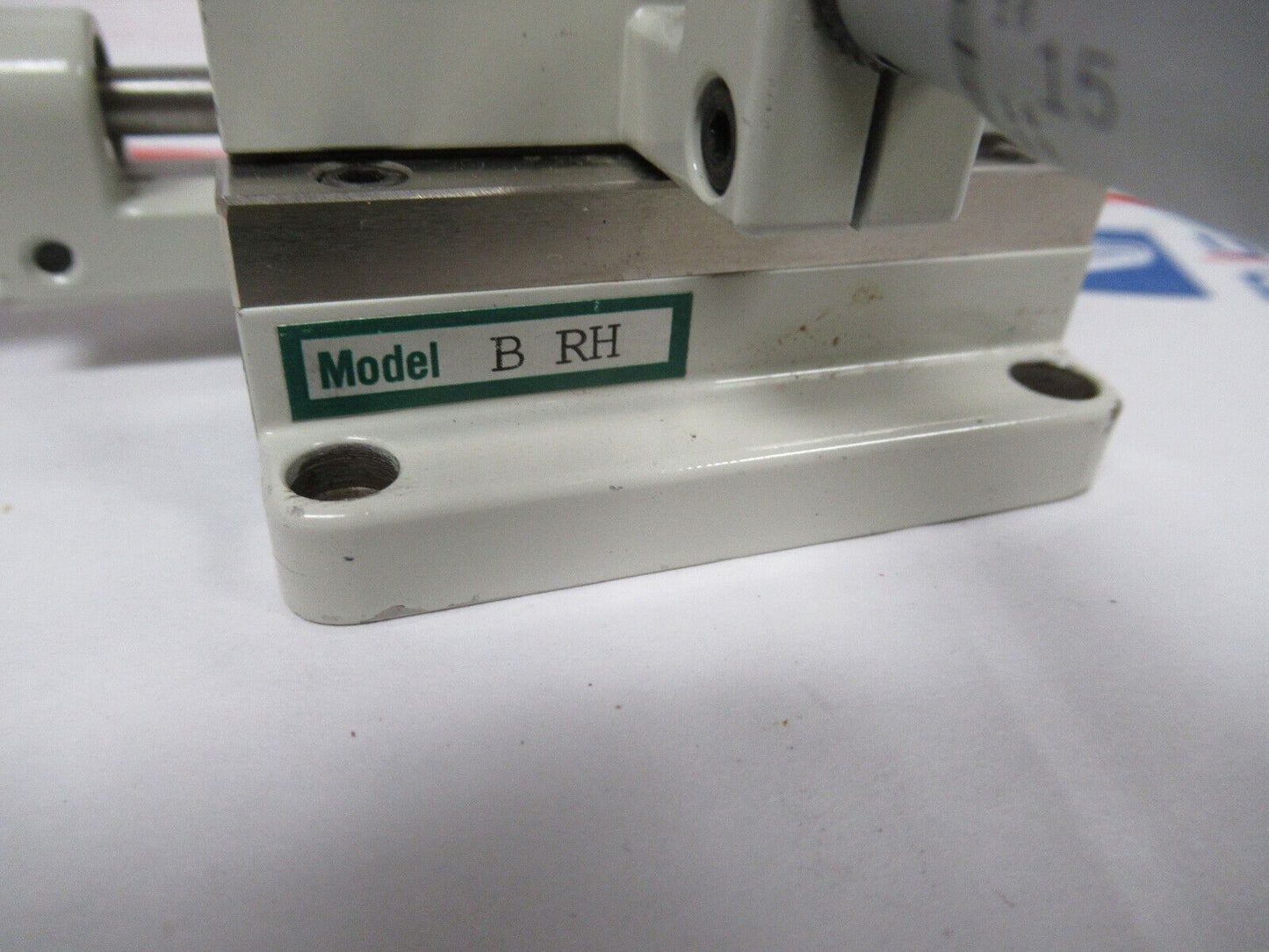 OPTICAL LINE TOOL CO. STAGE B RH MICROMETER LASER OPTICS AS PICTURED &W7-B-41