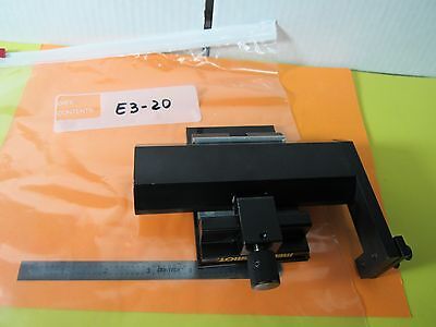 OPTICAL MELLES GRIOT FIXTURE ASSEMBLY LASER OPTICS BIN#E3-20