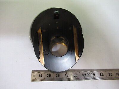 TIYODA TOKYO JAPAN NOSEPIECE 4-POSITION  MICROSCOPE PART AS PICTURED &R7-B-03