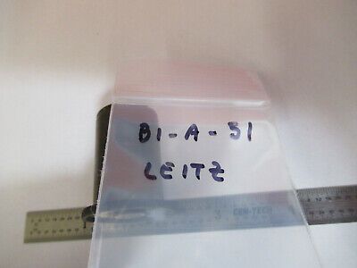 ANTIQUE ERNST LEITZ  "4" EYEPIECE MICROSCOPE PART OPTICS AS PICTURED #B1-A-51