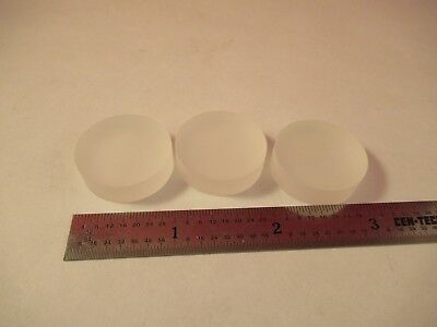 LOT 3 EA GLASS PRE-FORMS FOR LENSES PRO OPTICS &H1-B-16