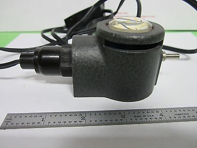 MICROSCOPE PART VINTAGE LAMP HOUSING GERMANY AS IS BIN#Q7-53