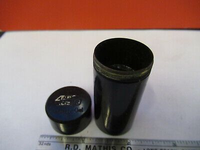 FOR PARTS EMPTY CEDERN OIL LEITZ [broken] MICROSCOPE PART AS PICTURED #W8-FT-15