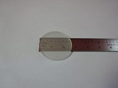 MICROSCOPE PART LENS DIFFUSER ONE SIDE FROSTED OPTICS AS PICTURED &94-60