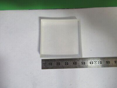 OPTICAL FROSTED GLASS BLOCK, one side polished pl-cc OPTICS AS PICTURED Z1-A-101