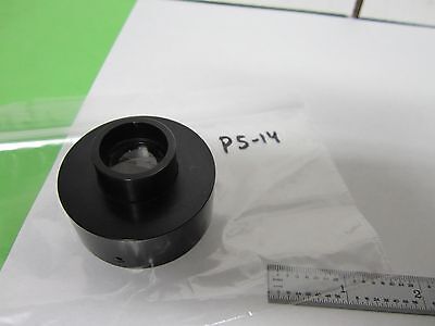 MICROSCOPE PART CAMERA ADAPTER + LENS AS IS OPTICS BIN#P5-14