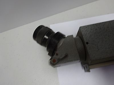 FOR PARTS MICROSCOPE LEITZ GERMANY ASSEMBLY EYEPIECE STAGE AS IS BIN#TA-1-2-J