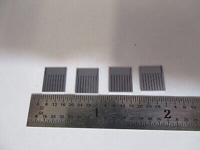 OPTICAL V-GROOVE FIBER OPTICS SILICON WAFER TRENCH OPTICS AS PICTURED &FT-1-A-62