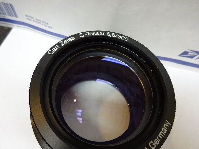 OPTICAL LENS CARL ZEISS GERMANY S-TESSAR 5.6/300  OPTICS AS PICTURED  #82-12