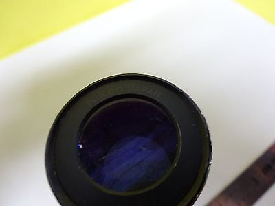 MICROSCOPE PART NIKON JAPAN EYEPIECE 10X/21 OPTICS AS IS BIN#W6-21