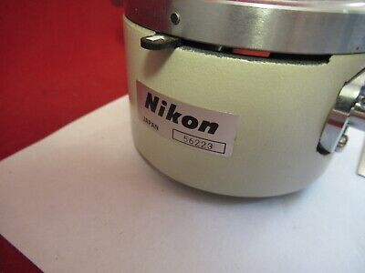 NIKON JAPAN VERTICAL ILLUMINATOR OPTICS MICROSCOPE PART AS PICTURED &95-B-26